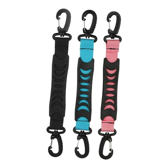 3 correas para patines de hielo, correas para patines en línea, resistentes al desgaste, elevadores colgantes para esquí, tabla de esquí de invierno,