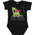 thumbnail image 3 of Inktastic First Birthday Girl Dragon Girls Baby Bodysuit, 3 of 5