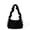 Black, variant on Floral Embroidery Ruffle Handle Drawstring Shoulder Bag for Women - Casual & Stylish Daily Accessory