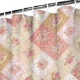 thumbnail image 3 of Unicorn and Crown White Pattern Modern Waterproof Shower Curtain Set with 12 Hooks, Washable Decorative Bathroom Shower Curtain, 3 of 6