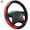 Red, variant on Luxtrada Universal Microfiber Leather Car SUV Steering Wheel Cover 15" Car Steering Wheel For Honda Jeep