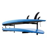Extreme Max 3006.8468 - Scaffale Orizzontale Doppio Per Tavole Da Surf/SUP E Snowboard, Parete - 2