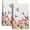 Flower Hummingbird, variant on Kitchen Towels Sets of 2, Cute Botanic Absorbent Decorative Dish Towels Tea Towels Hand Towels for Kitchen Farmhouse Bar,Gifts for Bird Animal Lovers, Kitchen Decor Accessories, 16x24in