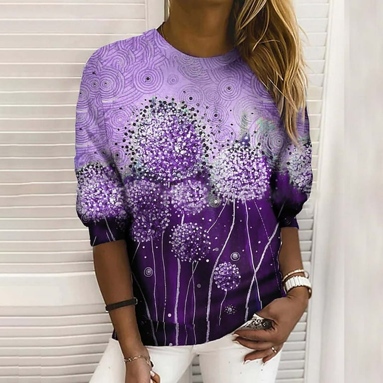 CYMMPU Plus Size Tops Fashion Spring Clothes for Women 2023 Floral