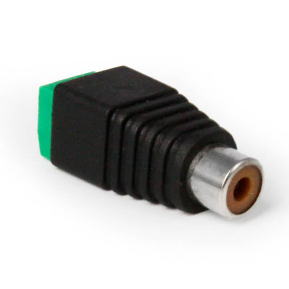 CONECTOR QIAN CAT5-CAT6 UTP AUDIO / RCA HEMBRA / VIDEO (QAY-60305) Qian QAY-60305
