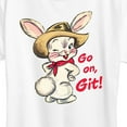 thumbnail image 3 of Instant Message - Go On Git - Women's Short Sleeve Graphic T-Shirt, 3 of 6