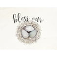 thumbnail image 2 of Bailey, Ann 18x15 White Modern Wood Framed Museum Art Print Titled - Bless Our Nest, 2 of 4