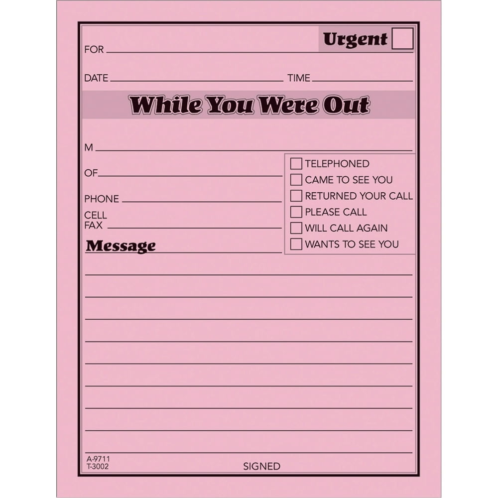 adams-while-you-were-out-message-note-pads-pink-50-sheets-per-pad-12-pads-per-pack-walmart