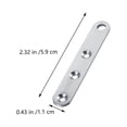 thumbnail image 2 of DEEPCRAFF 6Pack Stainless Steel Hinge Heavy Duty Hinges Silver Door Compatibility Installation, 2 of 7