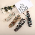 thumbnail image 5 of Unique Bargains 1 Pc Adjustable Waist Belt Bohemian Tie Belt Bohemian Colored Beads Pattern Brown, 5 of 5