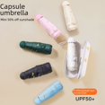 thumbnail image 3 of 50% Fold Mini Portable Capsule Umbrella Pocket Folding Umbrella Dual-use Sunshade Advertising Gift Custom  Umbrella, 3 of 6