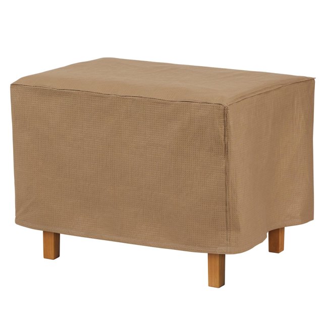 Duck Covers Essential 32" Housse de table d'appoint/ ottoman Rectangulaire
