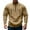 Khaki, variant on Lorytime Men Sweatshirts with Pockets Solid Pullover Mock Neck Half Zipper Long Sleeve Tops Outerwear Black M