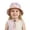 Pink, variant on Adjustable Kids Sun Hat with Wide Brim UPF 50+ Foldable Design for Outdoor Summer Beach Activities