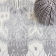 thumbnail image 6 of Safavieh IKT651F Ikat Light Grey / Ivory, 6 of 10