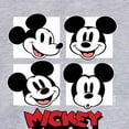 thumbnail image 3 of Mickey & Friends - Mickey Grid - Toddler And Youth Crewneck Fleece Sweatshirt, 3 of 5