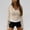 Yellow, variant on Women's Zip Up Hooded Cardigan Long Sleeve Drop Shoulder Knit Sweater Hoodies Outerwear