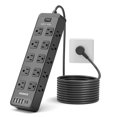 thumbnail image 1 of Cable Power Strip Solidock de 20 salidas, 6 puertos USB, 4,5 m, 1 of 9
