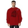 VBARHMQRT Sweat à Capuche Homme Automne et Hiver Simple Rugby Sweat-Shirt Couleur Unie Imprimé Manches Longues Poche Manches Longues Sweat à Capuche Sans Capuche