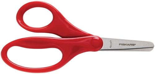 Fiskars Blunt-Tip 5" Kids Scissors, For ages 5+