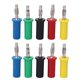 thumbnail image 2 of Conector banana de 10 piezas - Cabezal conector banana integrado tipo soldadura 4 mm 30 ~ 60V 32A - Estable y fiable - Conjunto de conectores banana ANGGREK Otros, 2 of 8