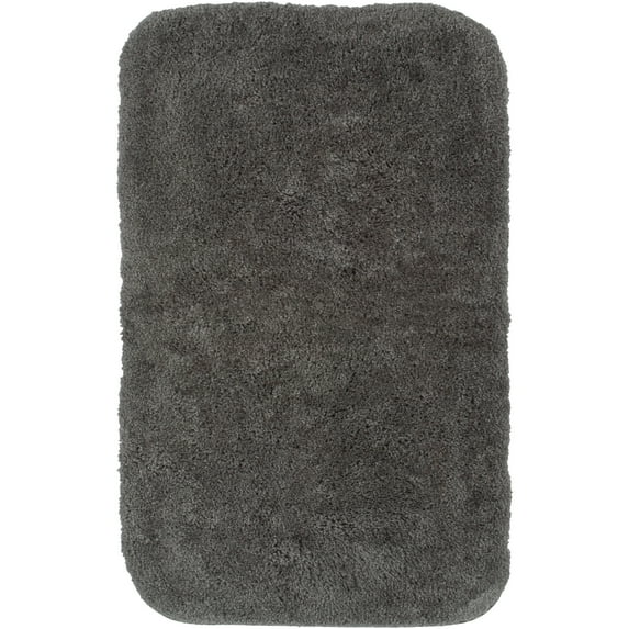 Mohawk Home Royal Bath Rug Graphite, 1'5"x2', Grey