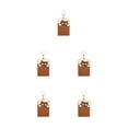 thumbnail image 3 of Llavero colgante de cuero Naiovety con bolsillo para tarjetas y llaves, 3 of 6