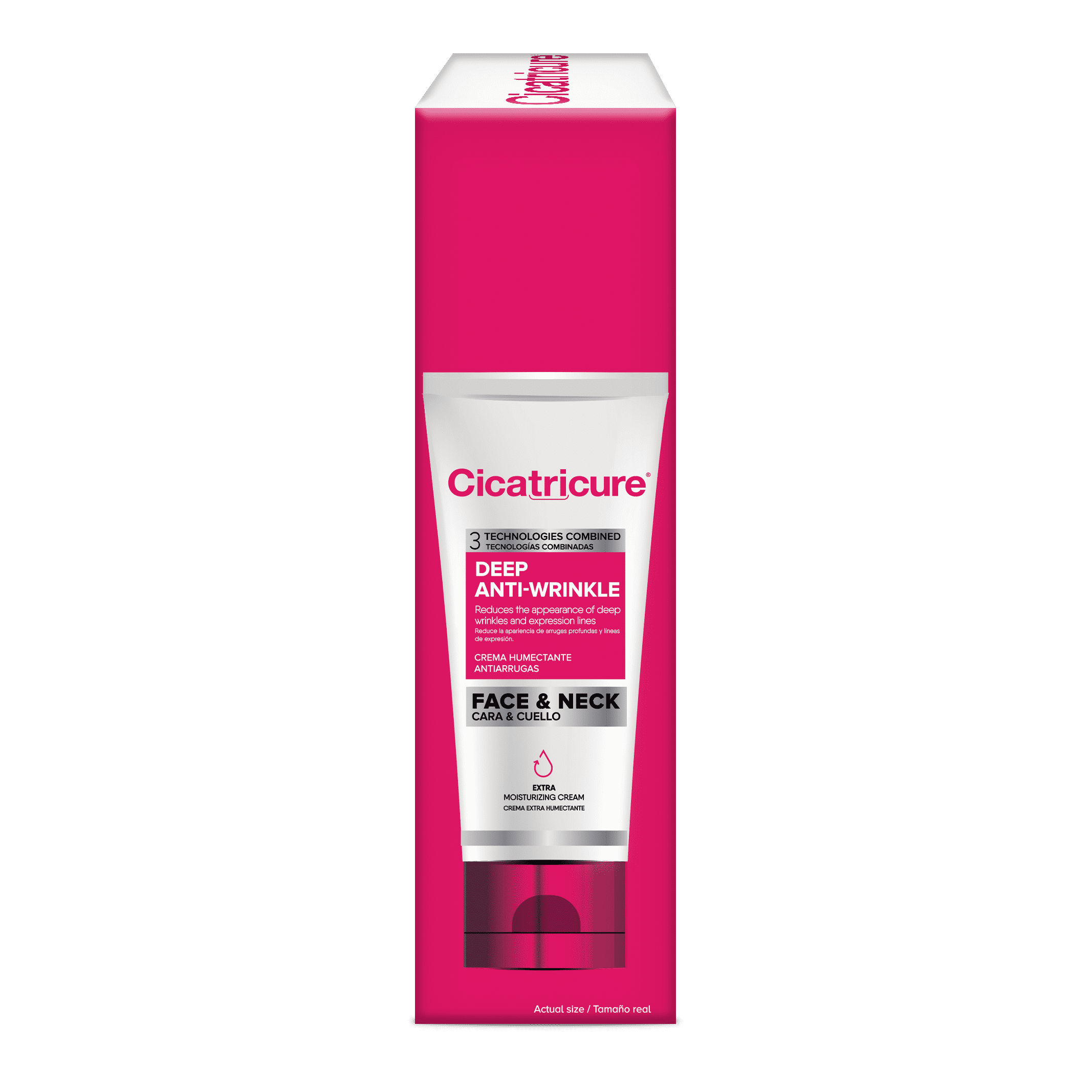 cicatricure deep wrinkle face and neck moisturizer