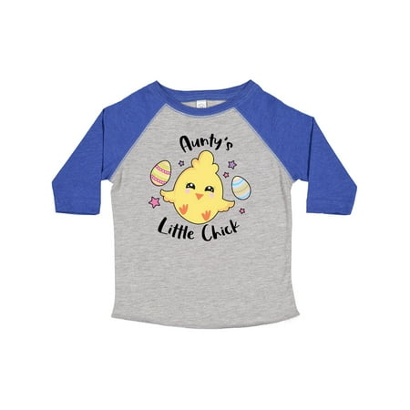 

Inktastic Happy Easter Aunty s Little Chick Gift Toddler Toddler Girl T-Shirt
