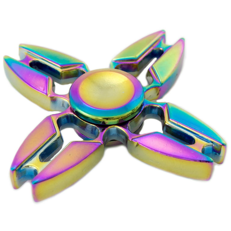 Crab Quad Fidget Spinner - Spinner that spins for 3-4 minutes 