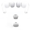 thumbnail image 2 of 1 Paire Embouts de Remplacement en Silicone pour Écouteurs Apple Airpods Pro Blanc, 2 of 4