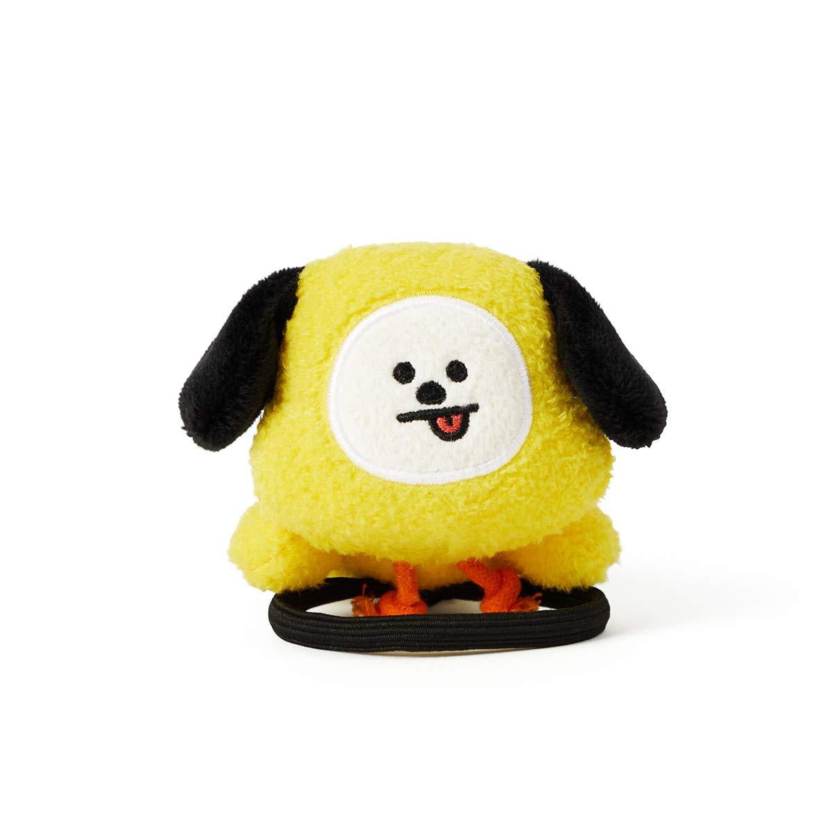 BT21 CHIMMY Character Plush Stuffed Animal Elastic Hair Tie Band  Accessories for Girls, Yellow - Walmart.com
