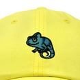 thumbnail image 2 of Dalix Chameleon Cap Embroidered Mens Cotton Dad Hat Baseball Hat in Yellow, 2 of 5