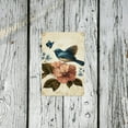 thumbnail image 5 of Charming Bluebird with Hydrangea Iron Plate-8X12 Inches Choice Home, Bedroom, Living Room, Courtyard Decoration Flower Shop, Club, 5 of 8