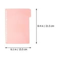 thumbnail image 2 of OULII Back to School 44Pcs Colored Tab Dividers Plastic for Students and Professionals with Writable Tabs, 2 of 8