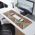 thumbnail image 2 of Refined Precision: Amcove Vintage Decorative Elements Mouse Pad - Mandala Design, Non-Slip, Ideal for Office (31.5x11.8 Inch), 2 of 7