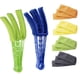thumbnail image 1 of Kit de cepillo para polvo para limpieza de persianas de ventana, 2 cepillos con mangas de microfibra, herramientas de limpieza de persianas para persianas, aire acondicionado, polvo de persianas, 1 of 7