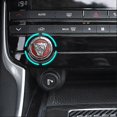 thumbnail image 3 of Button Start Center Control Switch Knob Head Decorative Sequin Cap Cover Decal Trim Fit For Jaguar Xfl Xe Xel Xj Xjl F-pace F-type, 3 of 5