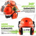 thumbnail image 4 of Casco GREEN DEVIL para motosierra con protector facial 4 en 1 y orejeras, 4 of 6