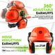 thumbnail image 4 of Casco GREEN DEVIL para motosierra con protector facial 4 en 1 y orejeras, 4 of 6