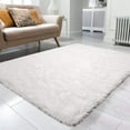 thumbnail image 1 of Anti-Skid Durable Rectangular Fuzzy Rug Super Soft Shaggy Rugs Fluffy Carpets, 6x9 Feet, Indoor Modern Plush Area Rugs for Living Room Bedroom Kids Room Nursery Room, 1 of 6