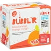 BUBBL'R Antioxidant Sparkling Water, Blood Orange Mango Mingl'r, 12 fl oz, 6 Pack Cans