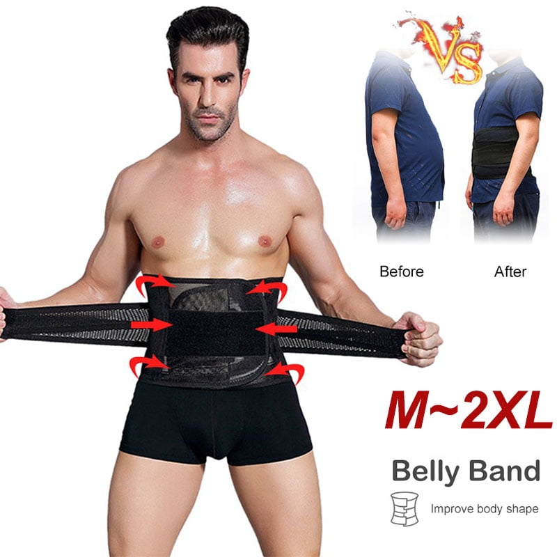 V-Shape Trainer Waist Training Belt Color L/XL As Seen On TV NEW GREY Size 