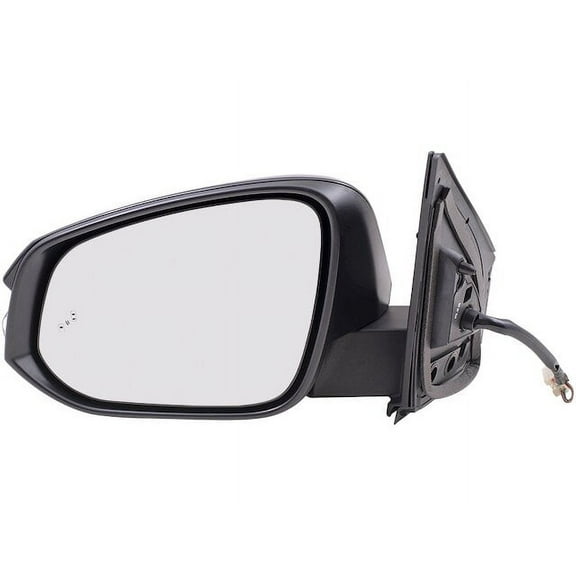 Left Driver Side Power Mirror - with Heated Glass, Turn Signal, and Blind Spot Detection - Compatible with 2015 - 2018 Toyota RAV4 Sport Utility 4-Door 2.5L 4-Cyl (From 11/2014 Vehicle Production)