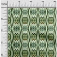 thumbnail image 1 of oneOone Cotton Poplin Fabric Geometric Flame Stitch_Printed Craft Fabric BTY 56 Inch Wide, 1 of 4