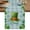 Blue, variant on St. Patrick's Day Cotton Linen Table Runner for Dining Kitchen, Spring Coin Green Clovers Blue Lattice Wedding Outdoor Party Tablerunners, Dresser Scarf Coffee Tablecloth Runners 13x48 Inches