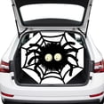 thumbnail image 4 of Decoración de Tela para Coche de Halloween Decoración de Maletero de Coche de Halloween Revestimiento de Pared de Calabaza Fantasma, 4 of 7