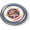 Plastic Bezel, variant on BestLicensePlateFrames Minnesota State Flag 3D Domed CAR Emblem Badge Sticker Flexible Round