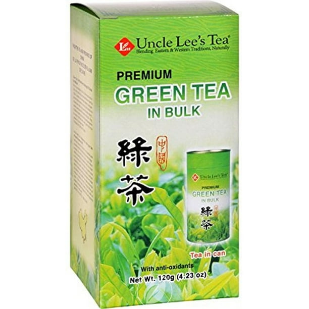 Green Tea In Bulk Premium 5.29 oz by Uncle Lees Teas, Pack of 2