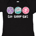 thumbnail image 4 of Inktastic Skiing Eat Sleep Ski Sports Girls Baby Bodysuit, 4 of 5
